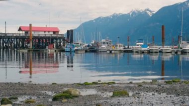 Deniz Yat ve tekne Horseshoe Bay, Kanada ile güzel görünümü