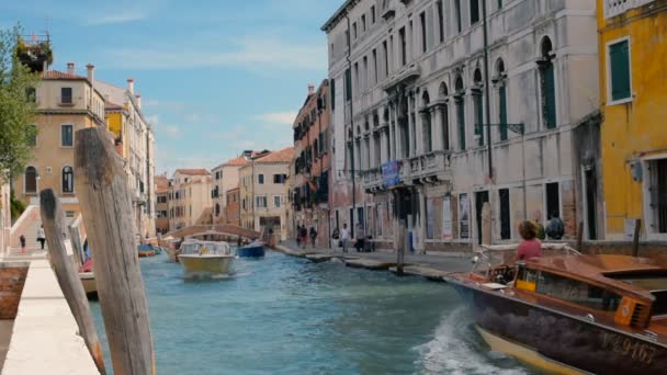 Des Canaux Venise Italie — Video