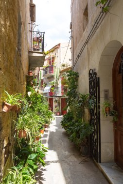 Monreale, tipik Sicilya Palermo yanında