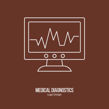 Tıbbi teşhis, check-up grafik tasarım konsepti