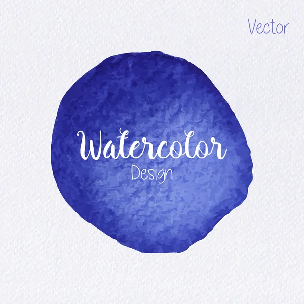 Vector regenboog kleur aquarel verf vlek — Stockvector