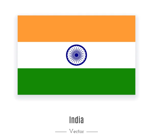 Intian lippu. — vektorikuva