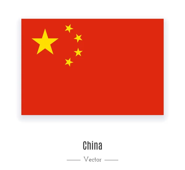 Σημαία της Κίνας. — Διανυσματικό Αρχείο