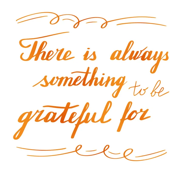 Дизайн каллиграфии на День благодарения — стоковый вектор