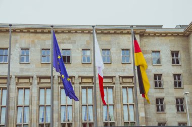 Maliye Bakanlığı'nın Almanya'nın ana giriş Bayraklarda