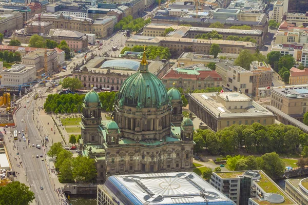 Vue aérienne de l'île aux musées de Berlin — Photo