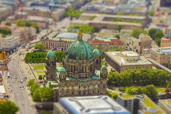 Vista aérea de la Isla de los Museos en Berlín — Foto de Stock