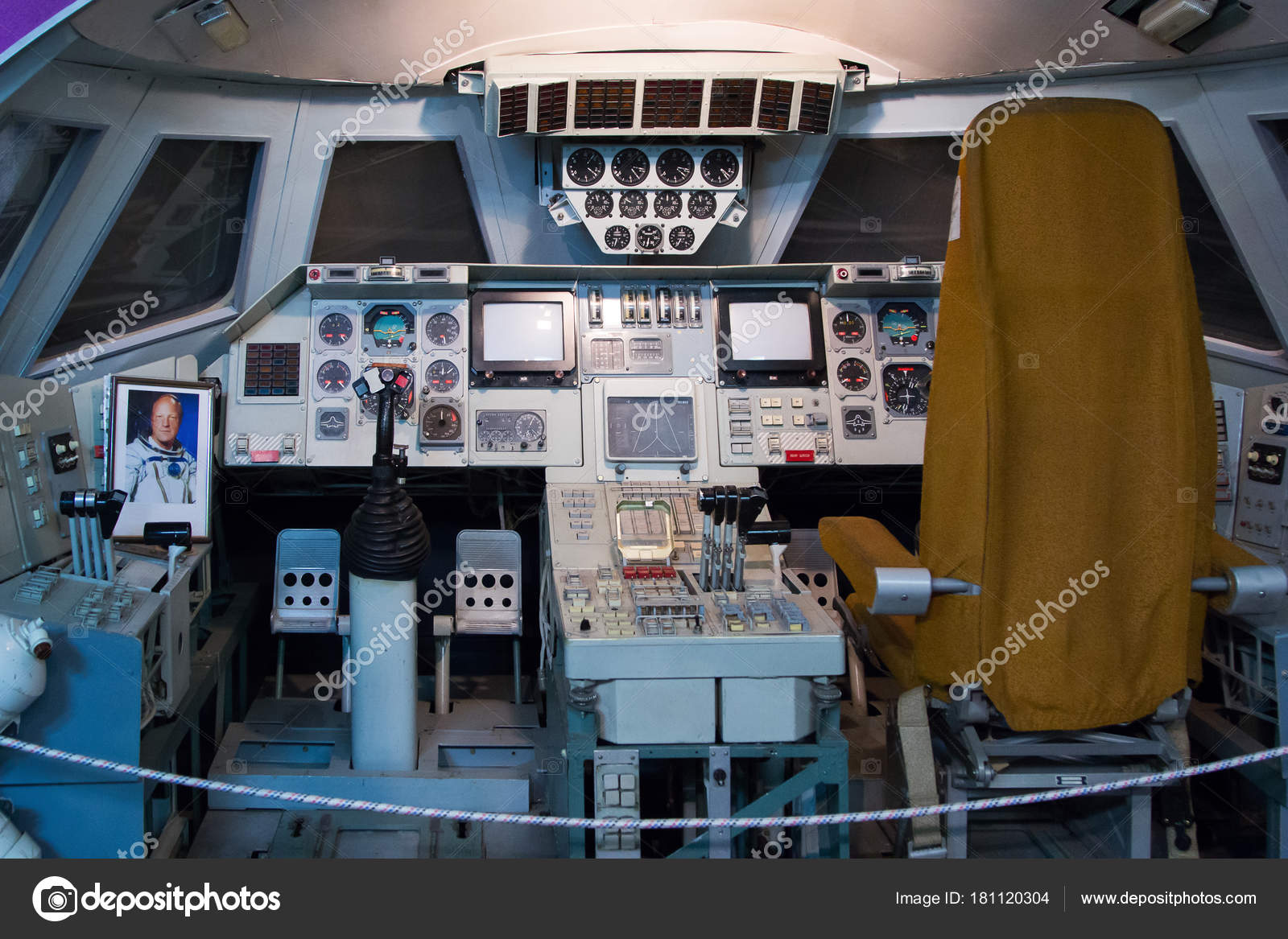Cabin Of The Space Shuttle Buran In The Central House Of