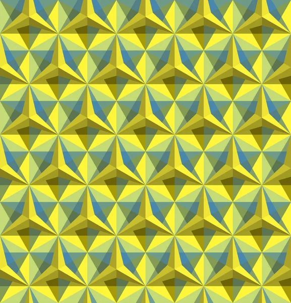 Patrón geométrico triangular sin costura — Archivo Imágenes Vectoriales
