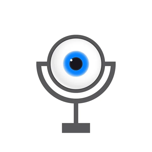 Eye Webcam. Vector Illustration — Vector de stoc