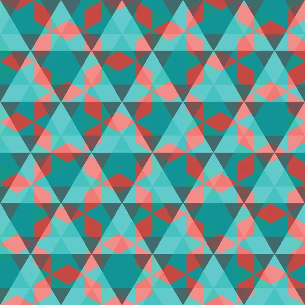 삼각형 형상 완벽 한 패턴 — 스톡 벡터