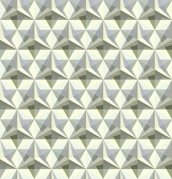 Patrón geométrico triangular sin costura — Vector de stock
