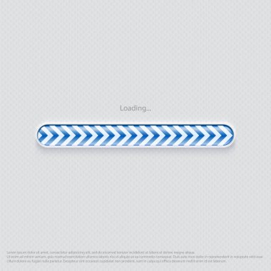 Web tasarım mavi yükleme