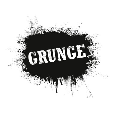 Grunge veda partisi banner. Vektör çizim