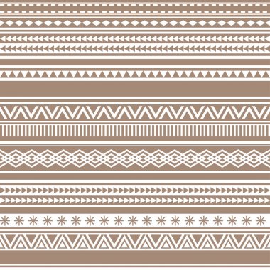 Geometrik seamless modeli kahverengi kakao vintage