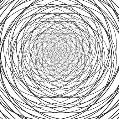 Dairesel arka plan. Teller. Vektör çizim