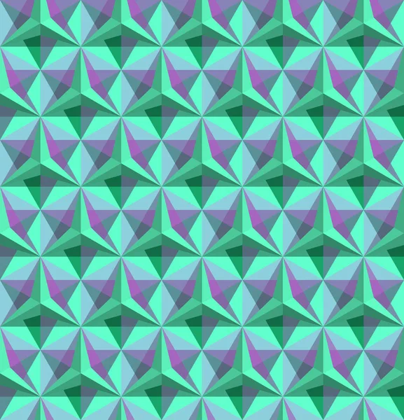 Modèle géométrique triangulaire sans couture — Image vectorielle