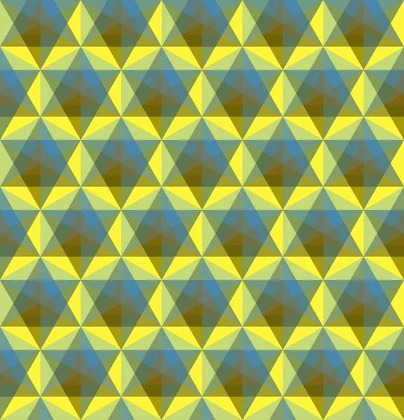Háromszög geometriai zökkenőmentes minta — Stock Vector