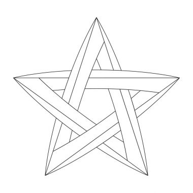 Projeniz için imkansız yıldız. Simgesini veya logosu.