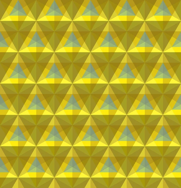 Modèle géométrique triangulaire sans couture — Image vectorielle