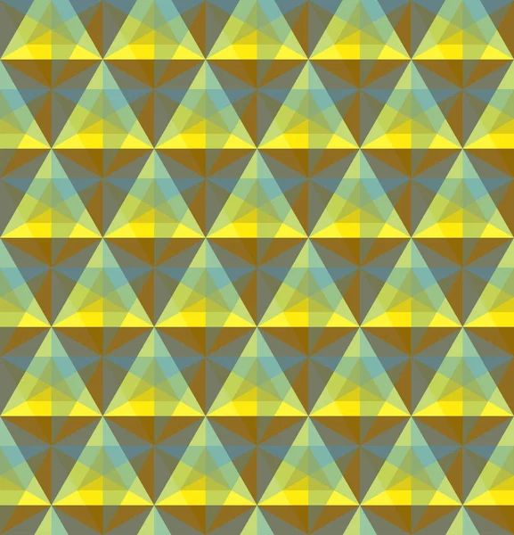 Háromszög geometriai zökkenőmentes minta — Stock Vector