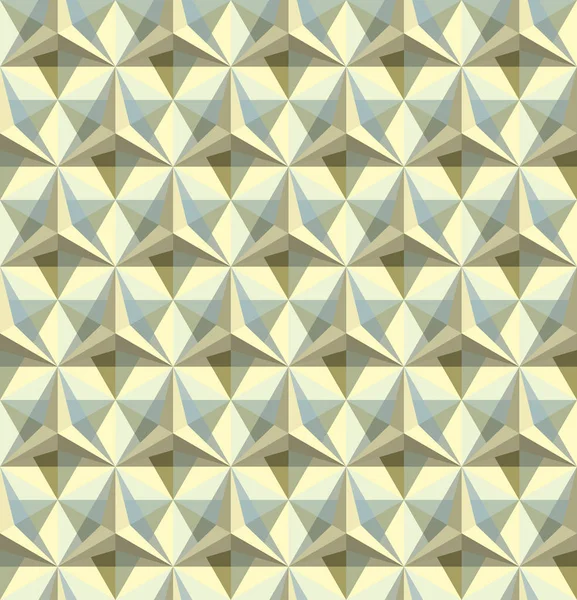 Driehoekige geometrische naadloze patroon — Stockvector