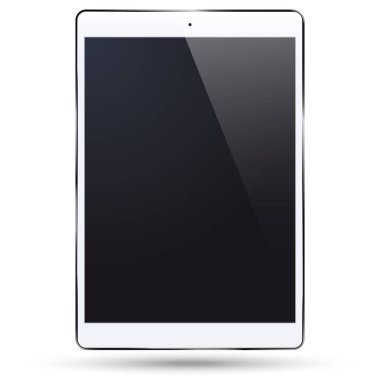 iPad tasarım öğesi. Vektör çizim