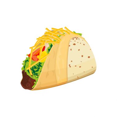 Taco tasarım öğesi.