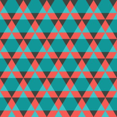 Üçgen geometrik seamless modeli