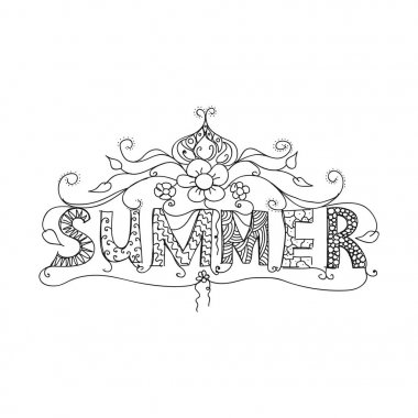 Yaz çiçek süsleme