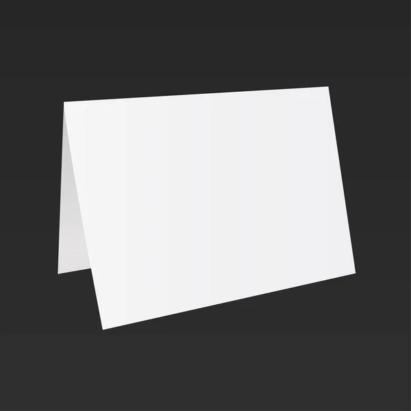 La carta su uno sfondo nero finge. Illustrazione vettoriale — Vettoriale Stock