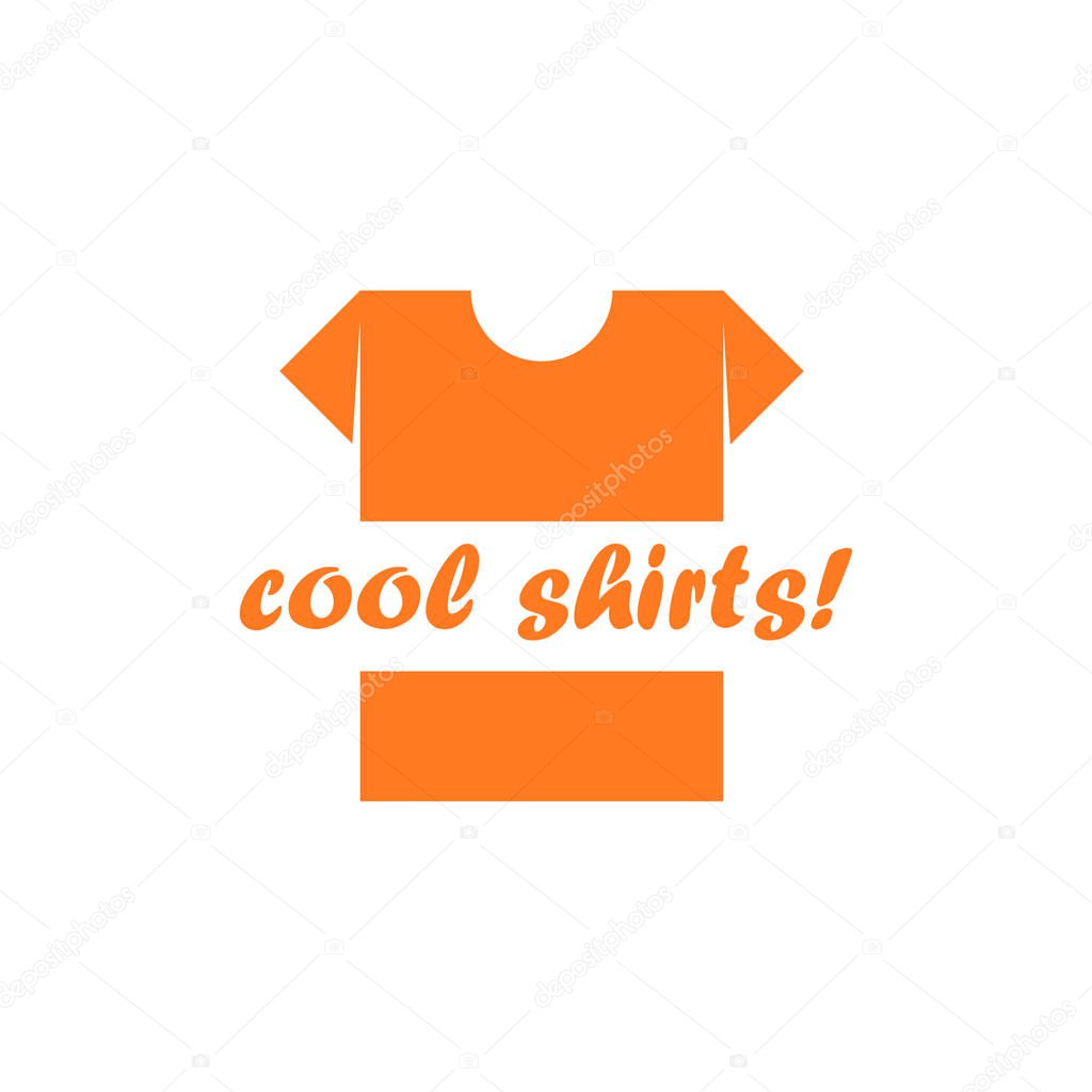 T-shirt logo. Cool shirts. Vector Illustration