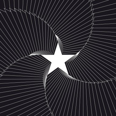 Yıldız arka plan. Vektör çizim