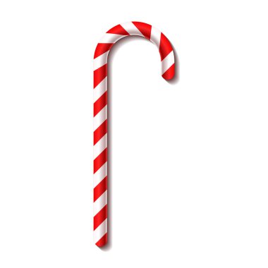 Noel şeker kamışı. Yeni yıl. Vektör çizim