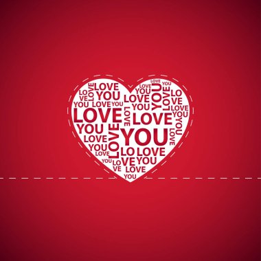 Heart. Happy Valentine's Day. Vector Illustration