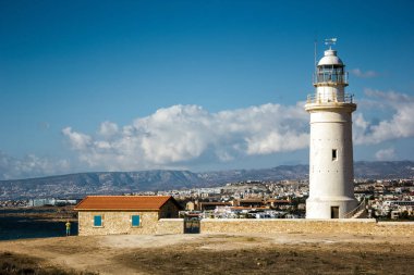 Deniz feneri, Paphos arkeolojik Park, Kıbrıs