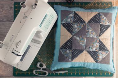öğretim patchwork yastık