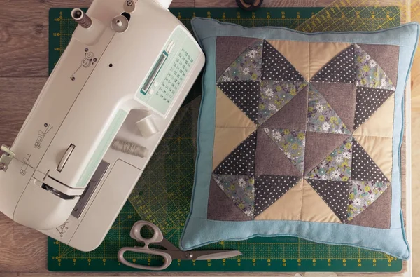 öğretim patchwork yastık
