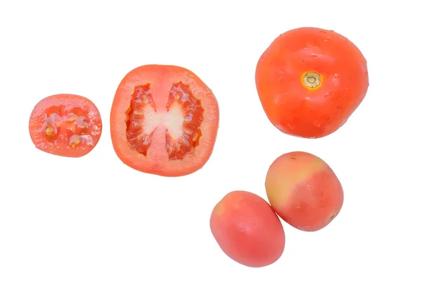 Close-up van tomaat — Stockfoto