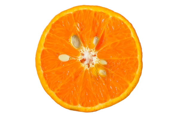 Orange shogun cut in half — Stock Photo, Image