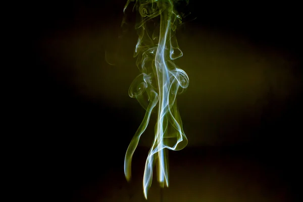 The colorful smoke — Stock Photo, Image