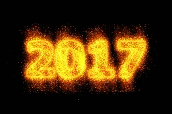 Onnellista uutta vuotta 2017 — kuvapankkivalokuva