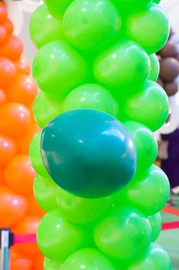 Çok renkli balonlar