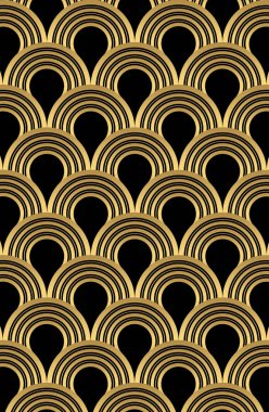 Soyut metalik sarı daire