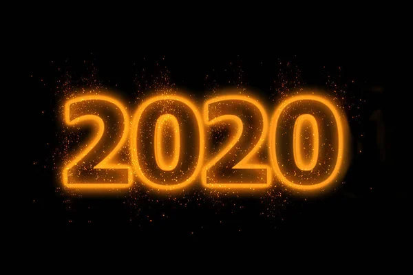 Konsep Tahun Baru 2020 — Stok Foto
