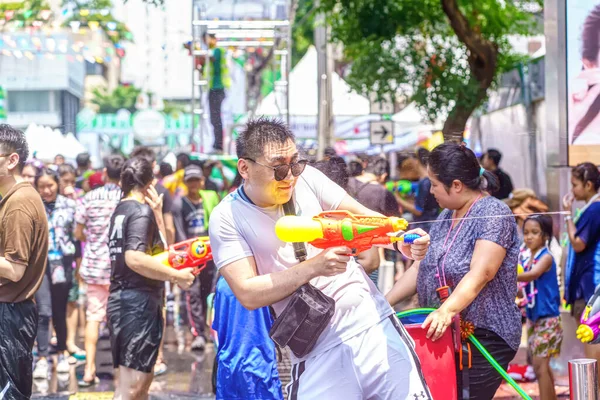 Siam Square Bangkok Thailand Rpa 2019 Short Action People Join — 图库照片