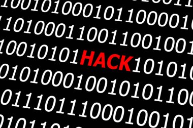 İkili kodla hacklenen.