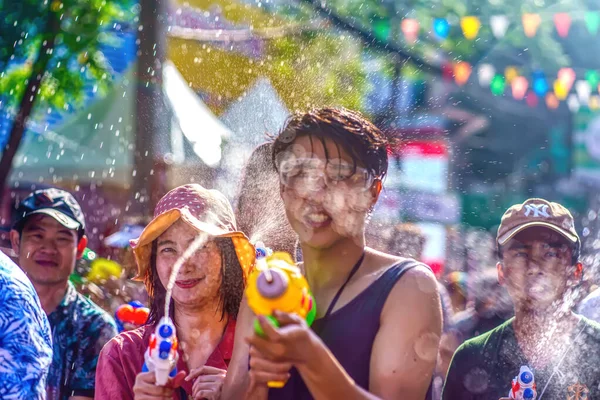 Siam Square Bangkok Thaïlande Avril 2019 Courte Action Des Gens — Photo