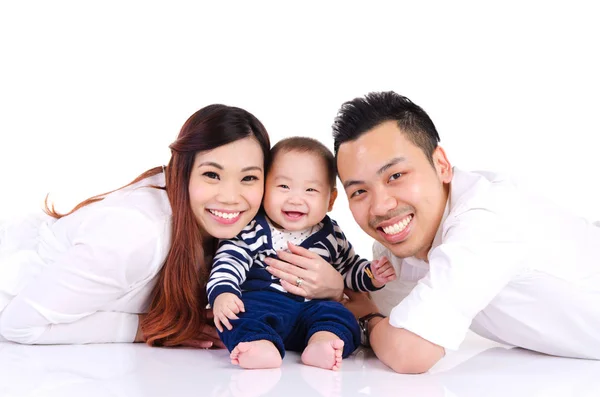 Hermosa familia asiática —  Fotos de Stock