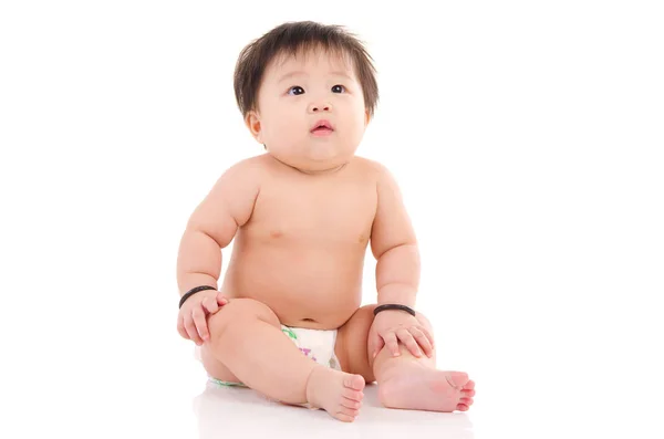 Lovely asian baby — Stock Photo, Image